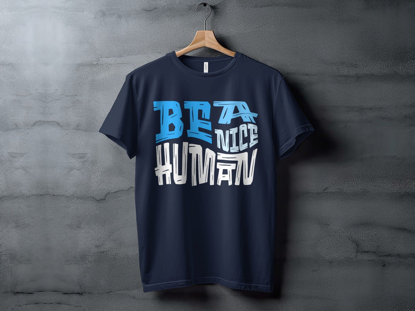Be a Nice Human XS / Navy
