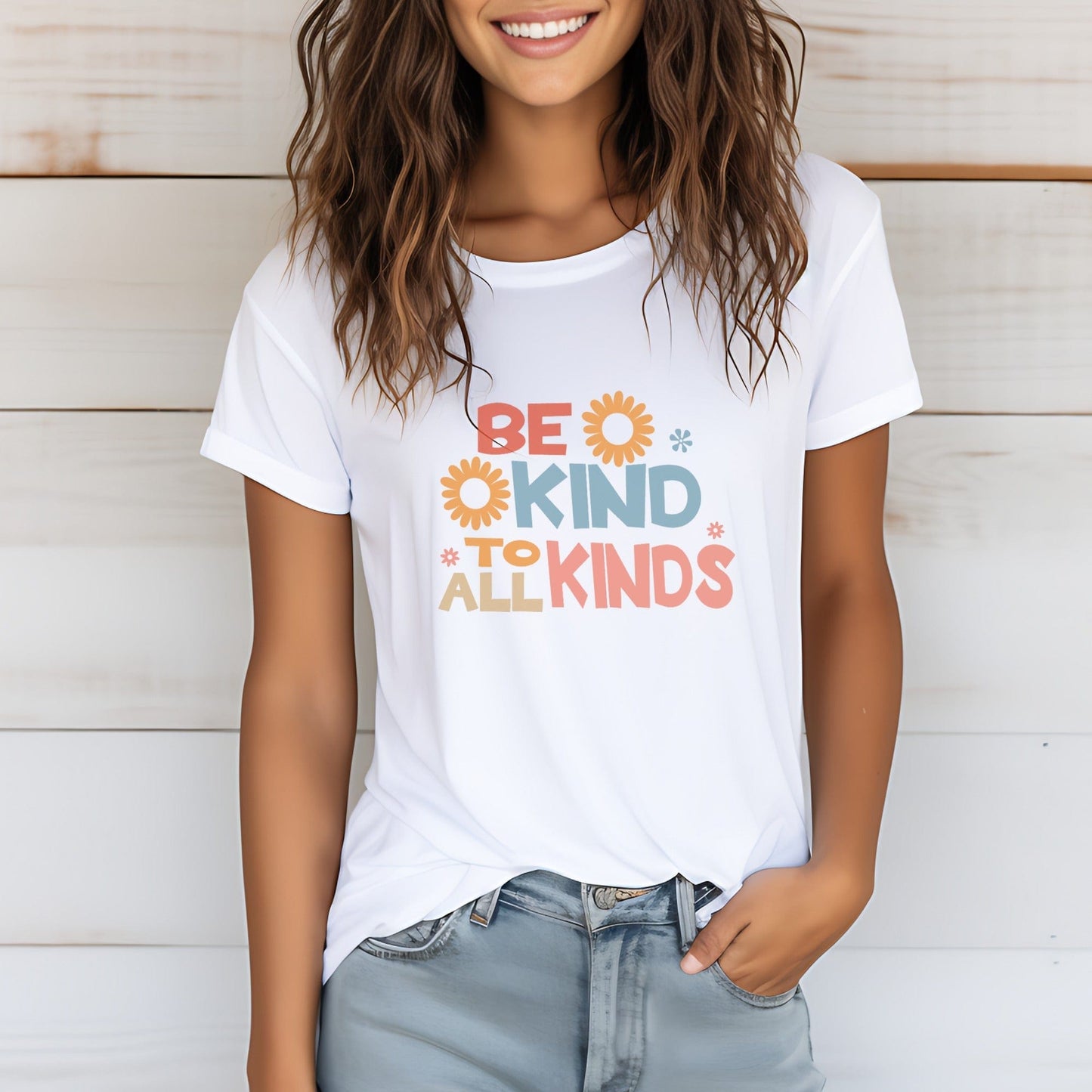 Be Kind to All Kinds XS / White