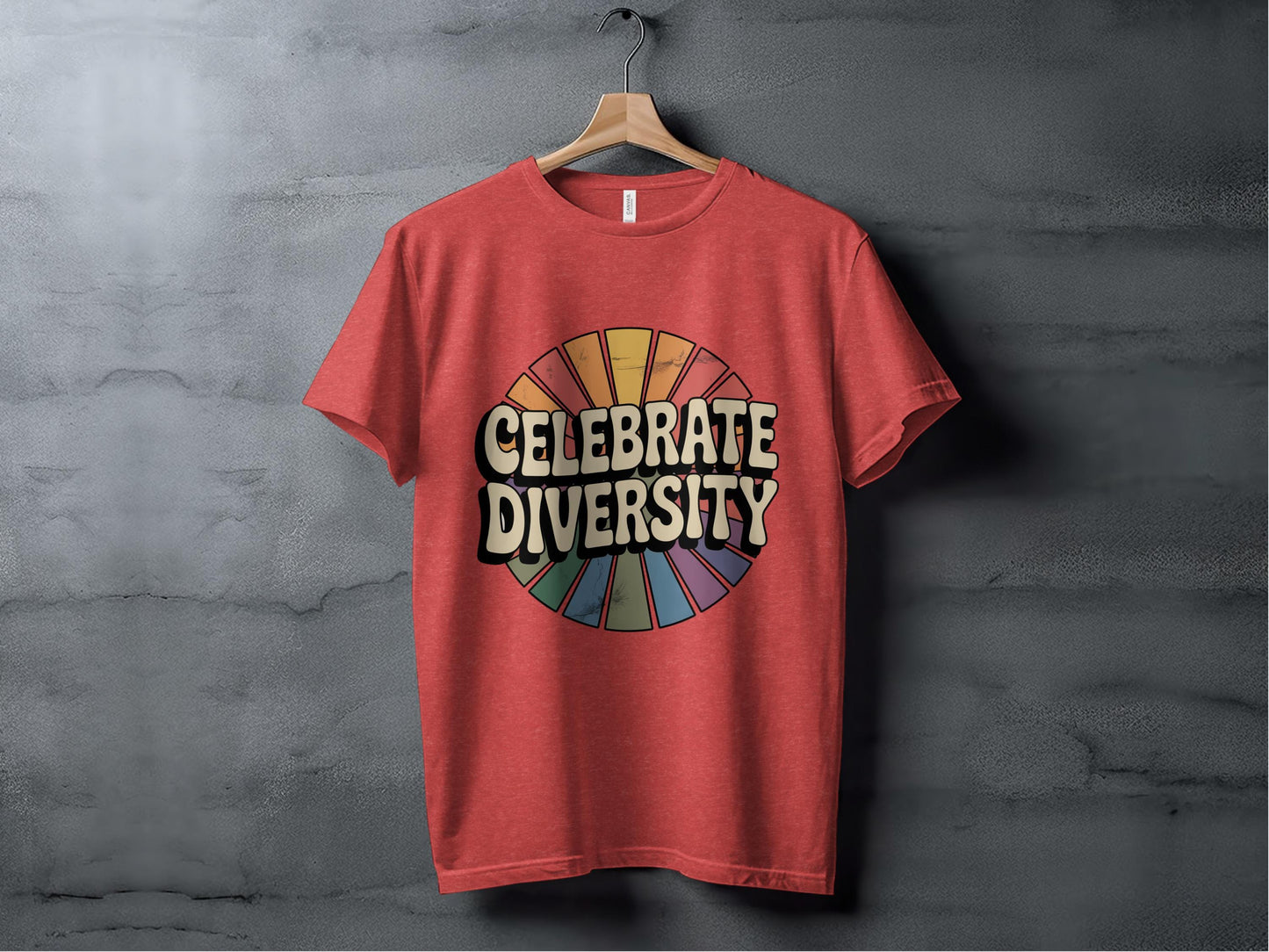 celebrate diversity XS / Heather Red