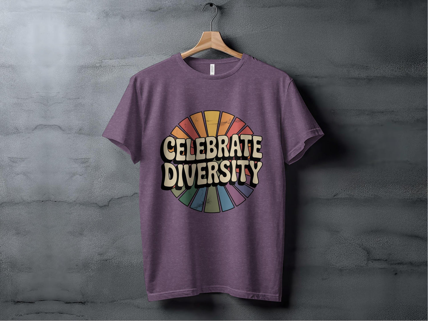 celebrate diversity XS / Heather Team Purple