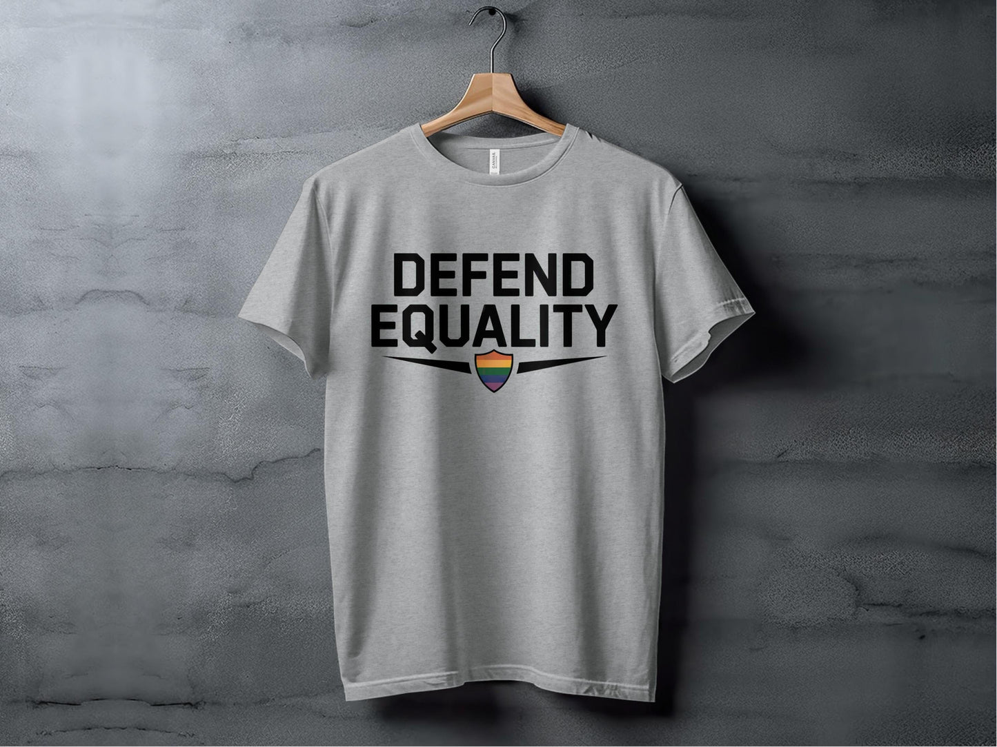 Defend Equality Tee XS / Athletic Heather