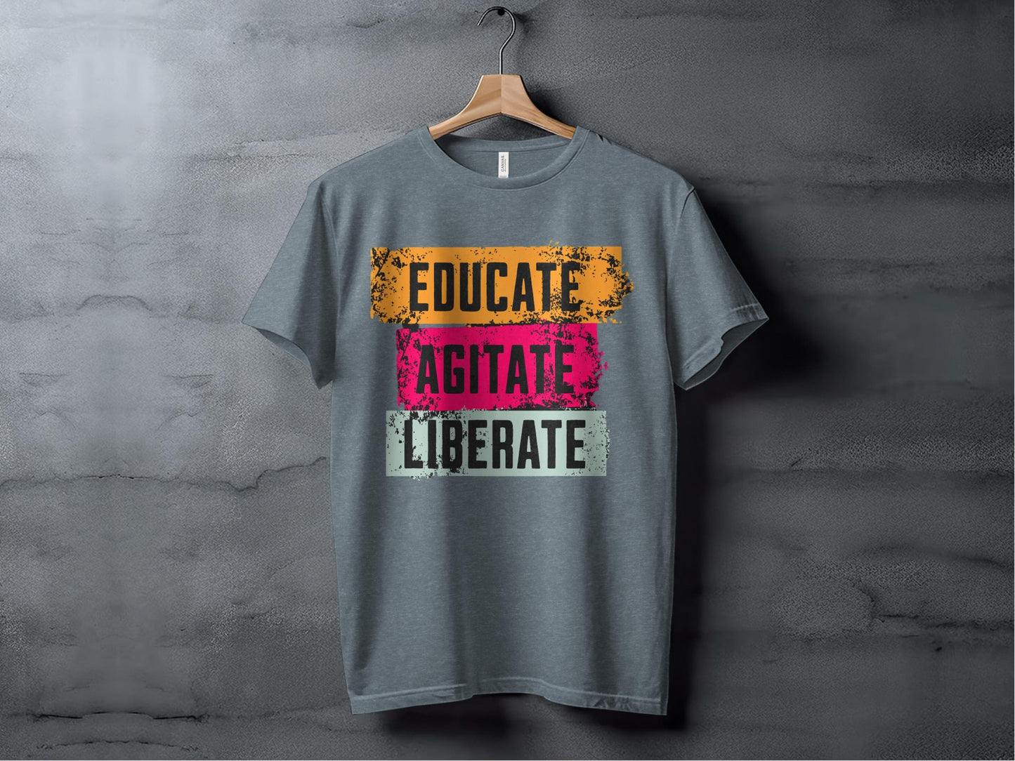 educate agitate liberate XS / Heather Slate