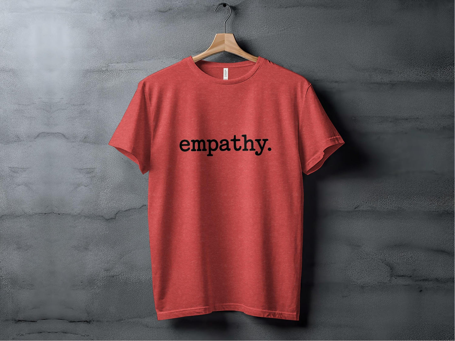 Empathy Tee XS / Heather Red