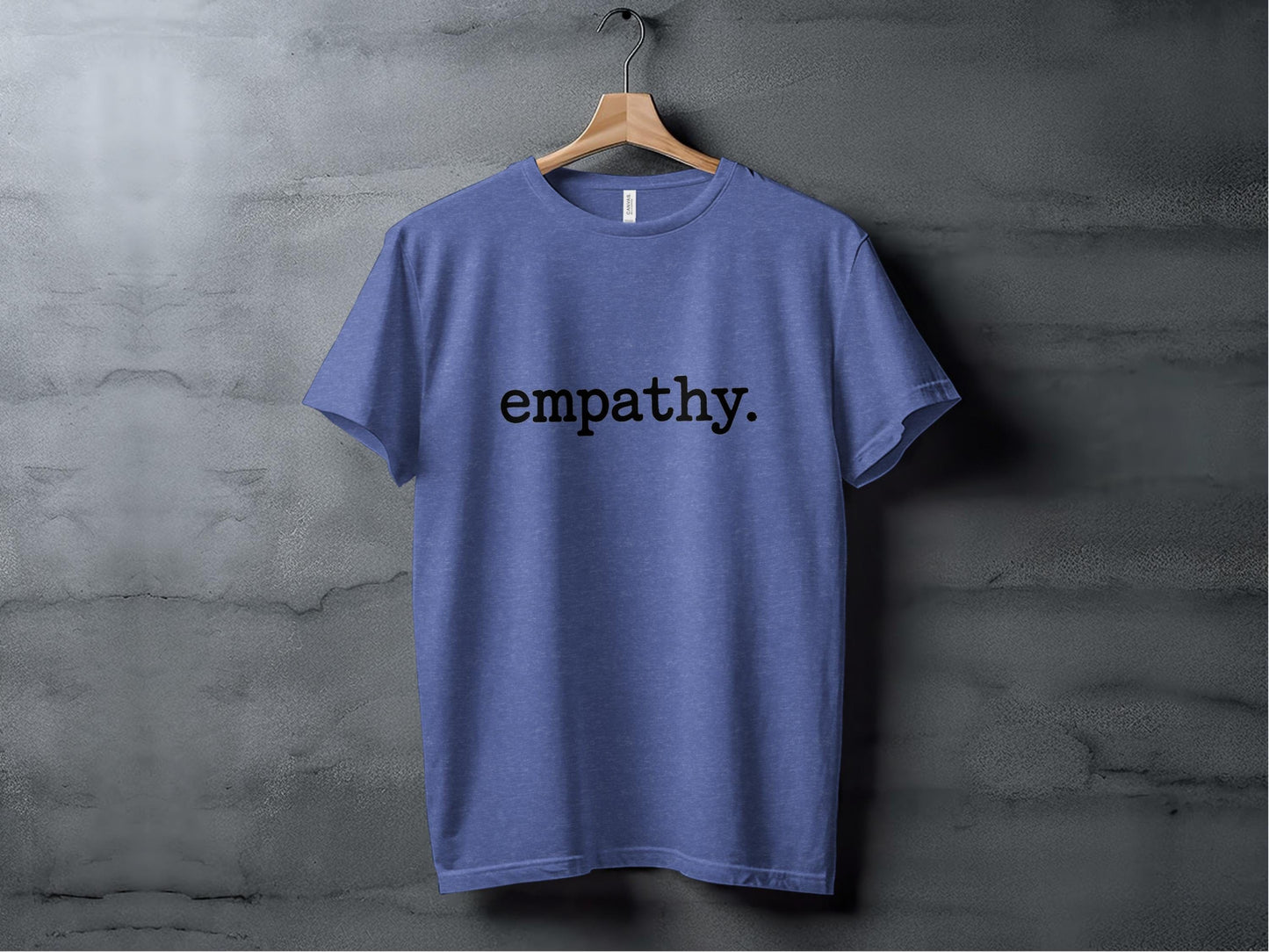 Empathy Tee XS / Heather True Royal