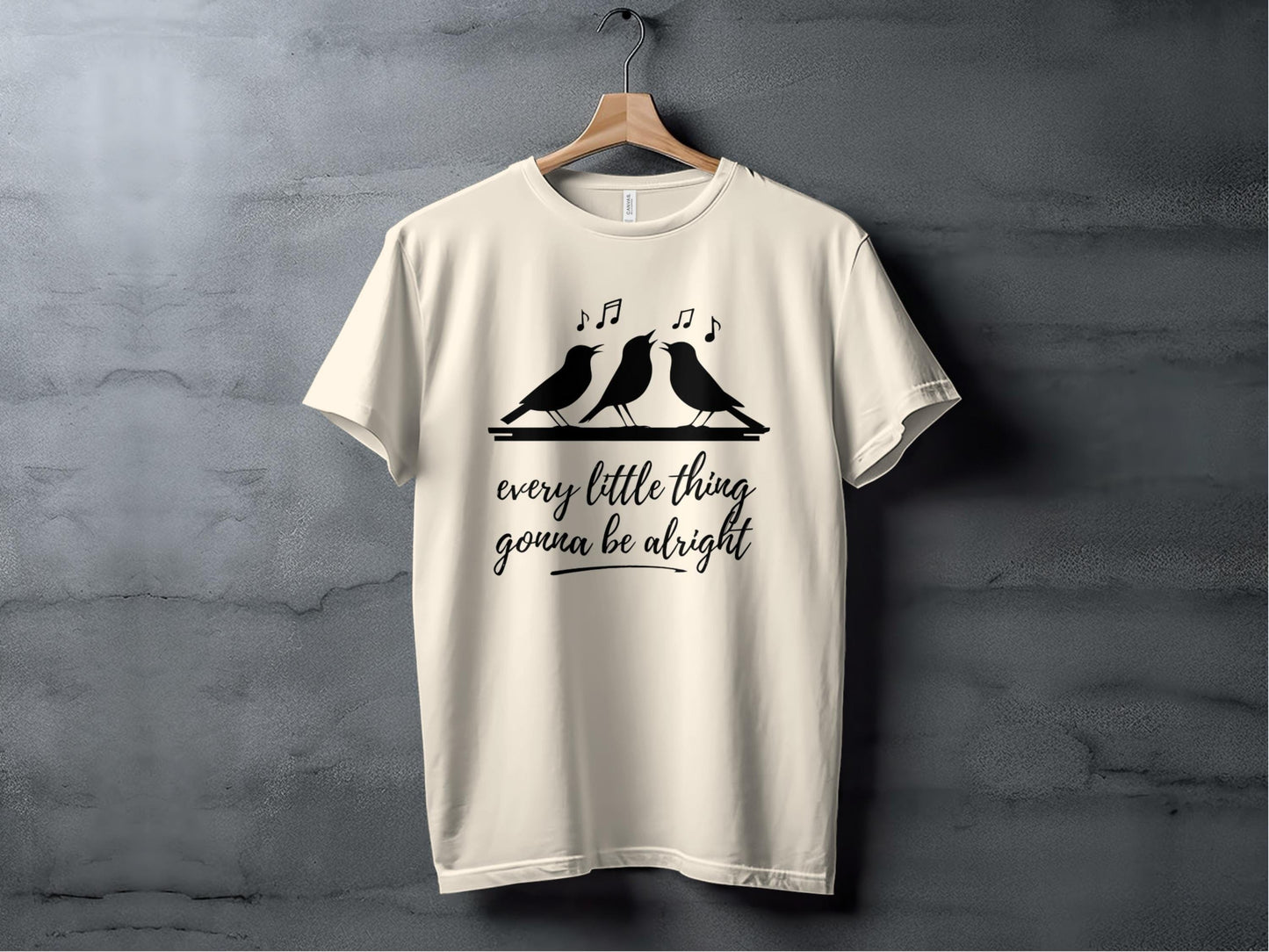 Every Little Thing Gonna Be Alright Tee XS / Natural
