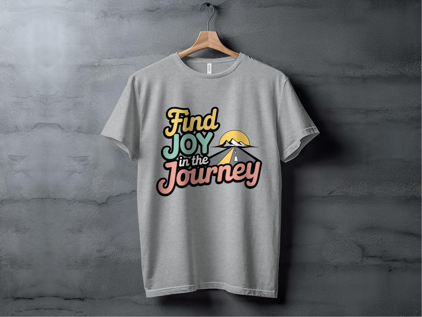 Find Joy in the Journey Tee XS / Athletic Heather