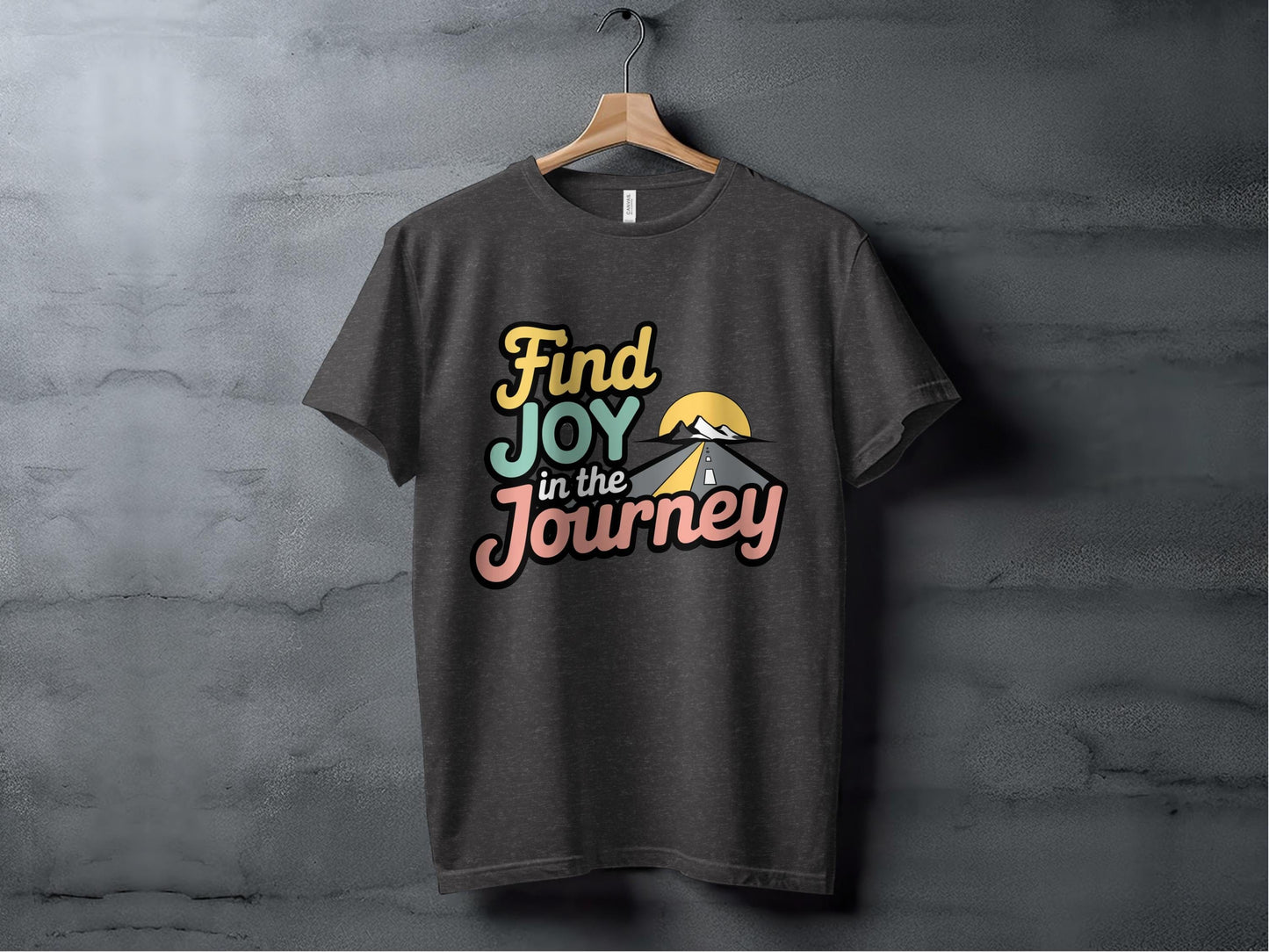 Find Joy in the Journey Tee XS / Dark Grey Heather
