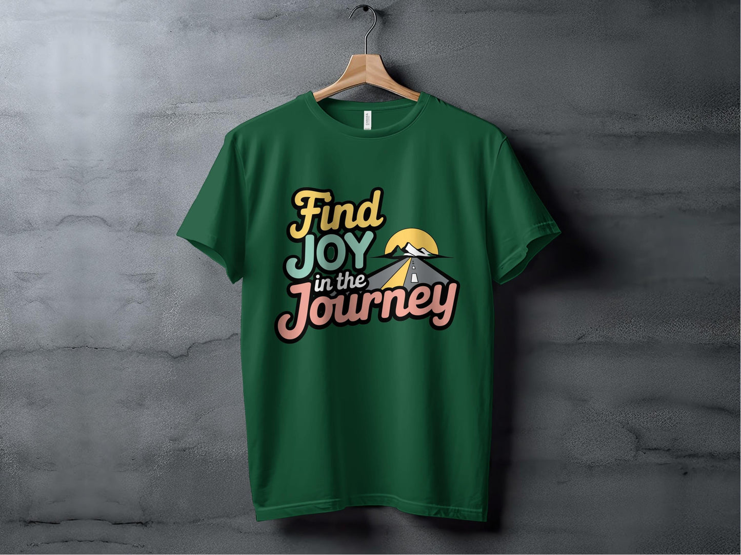 Find Joy in the Journey Tee XS / Kelly