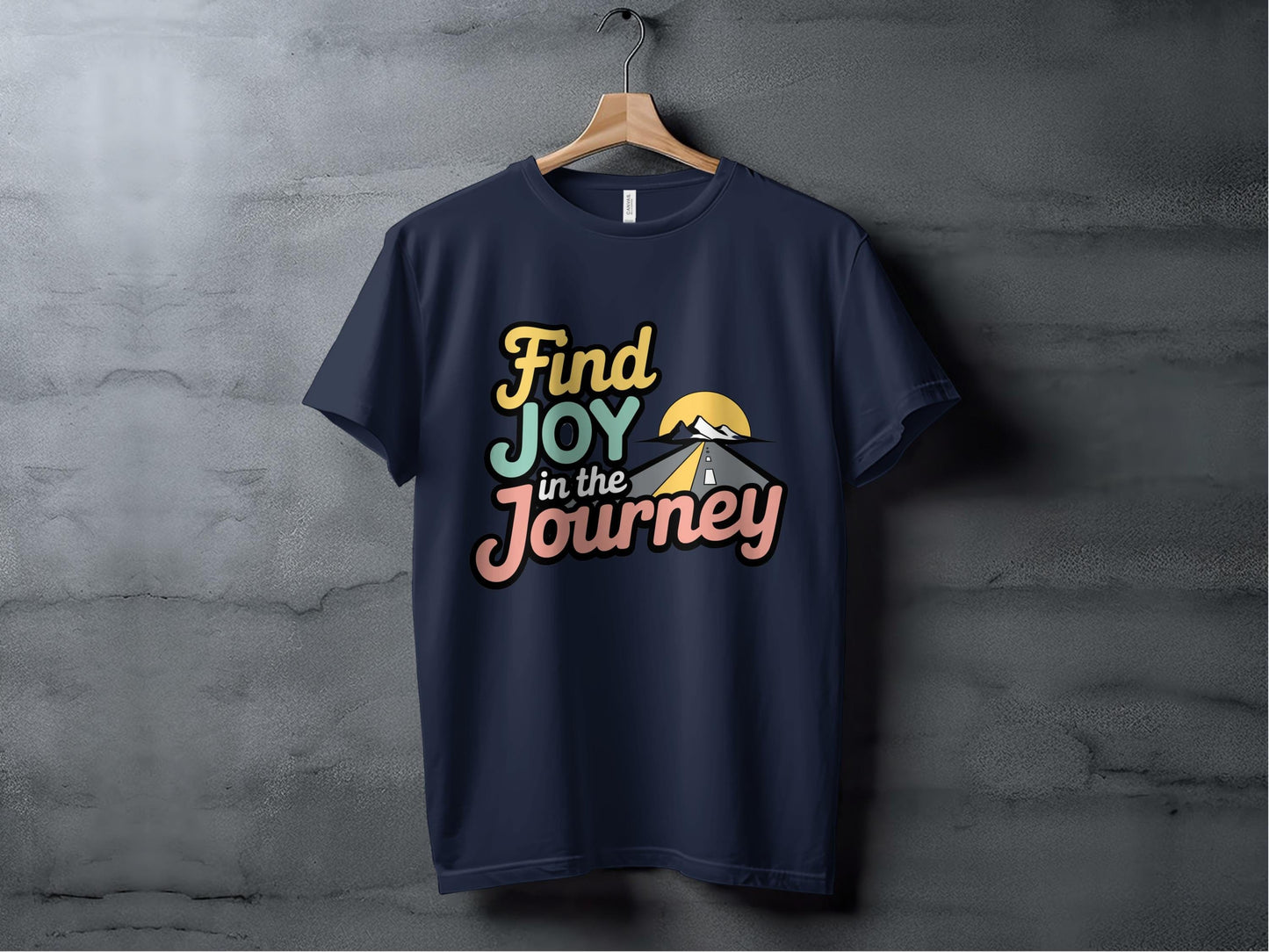 Find Joy in the Journey Tee XS / Navy