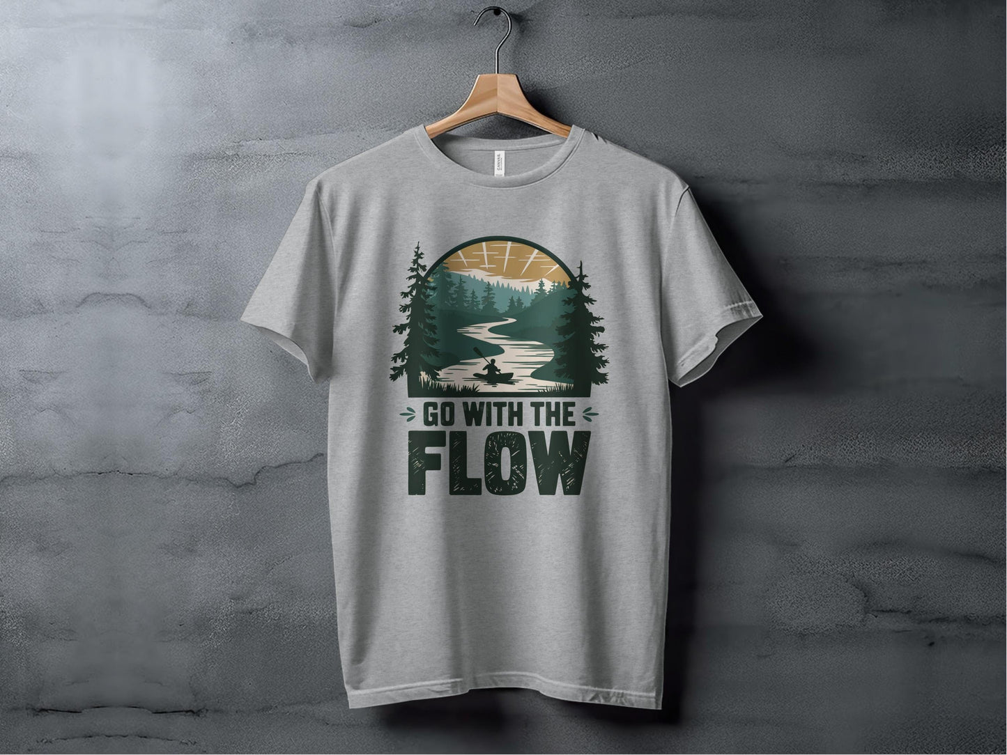 Go With The Flow Tee XS / Athletic Heather