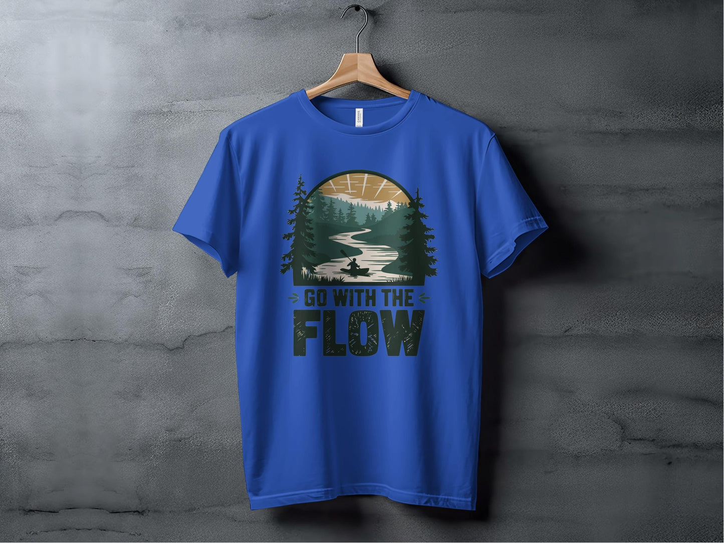 Go With The Flow Tee XS / True Royal