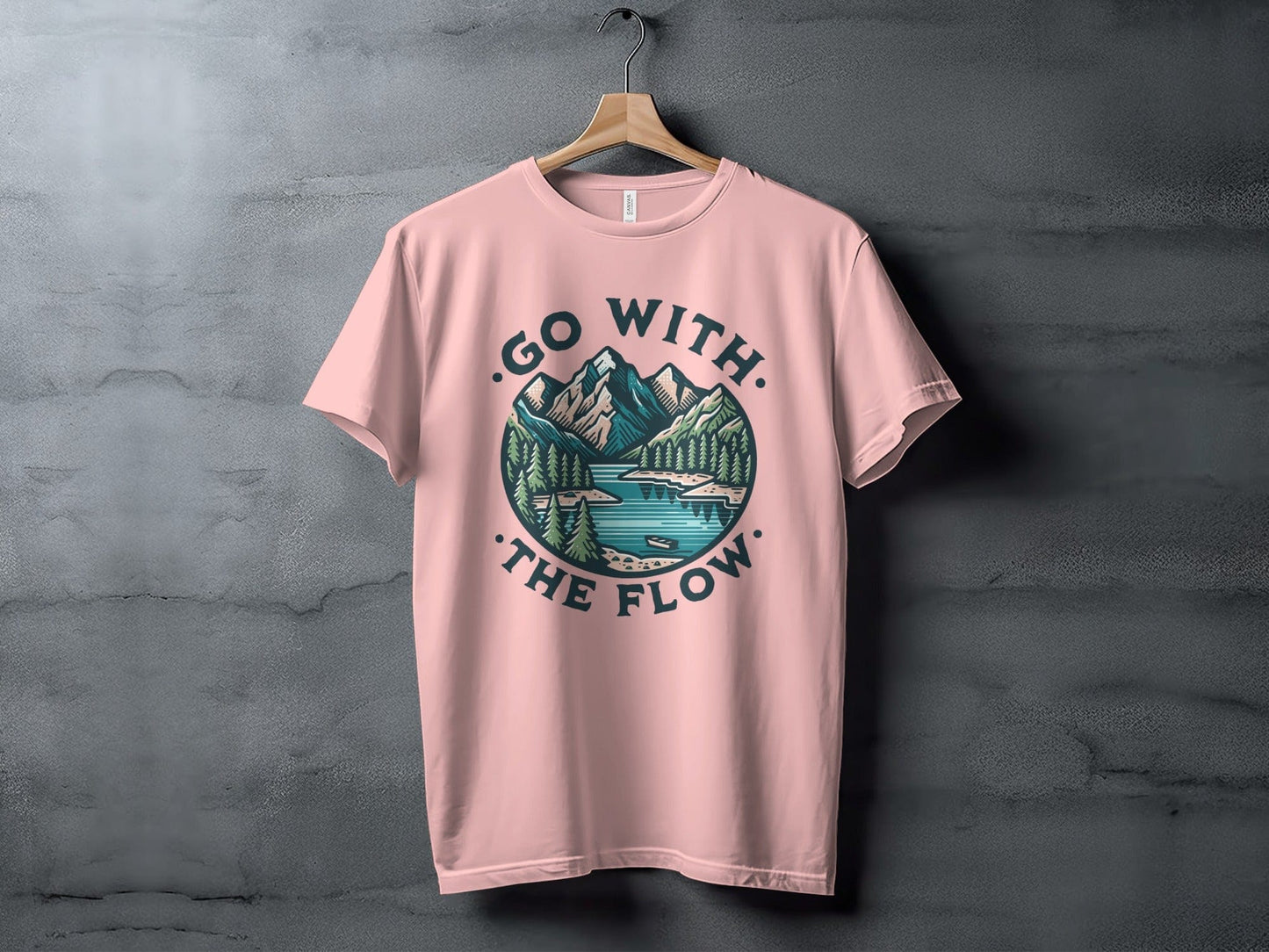 Go With the Flow Tee XS / Pink