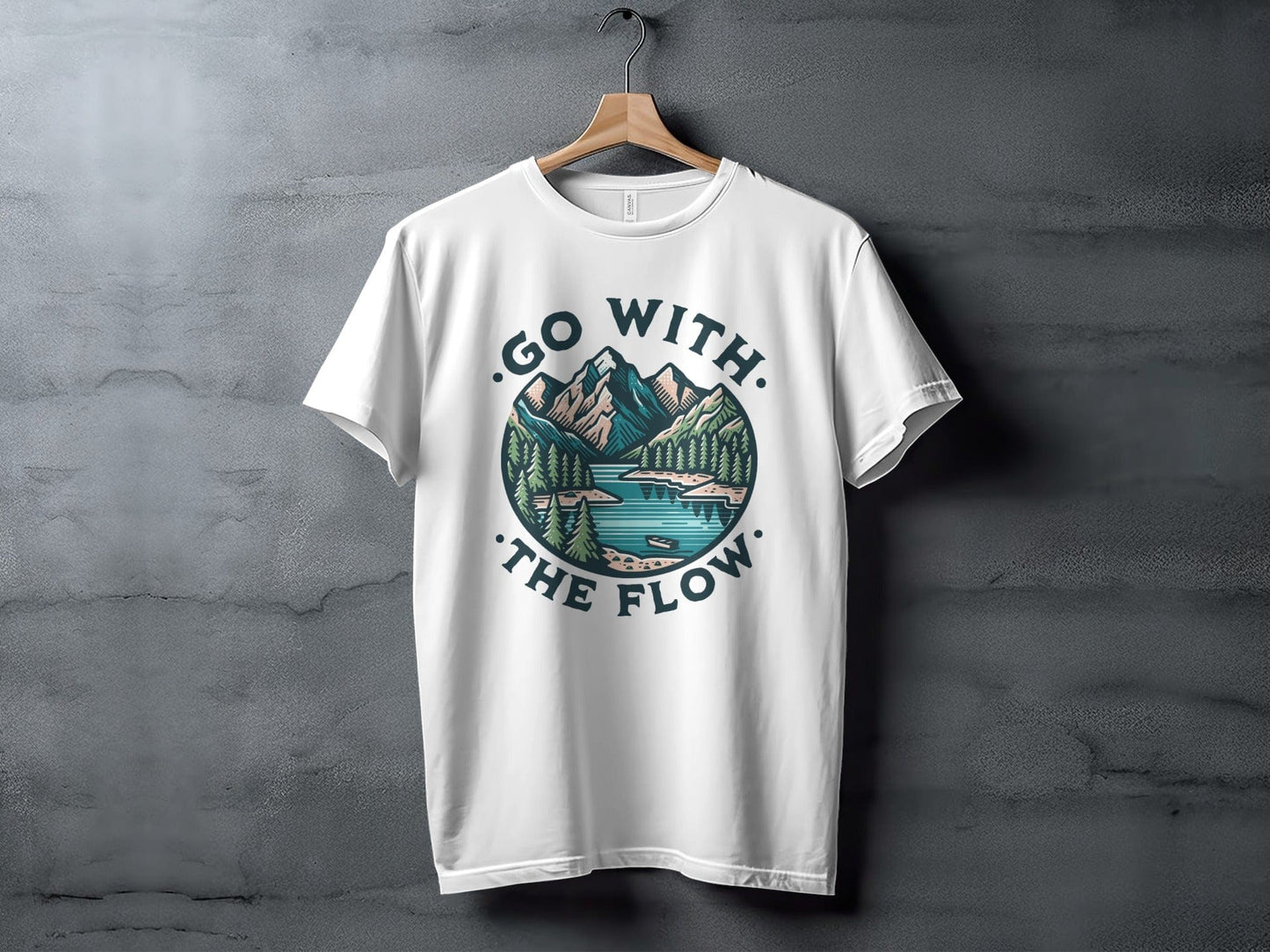 Go With the Flow Tee XS / White