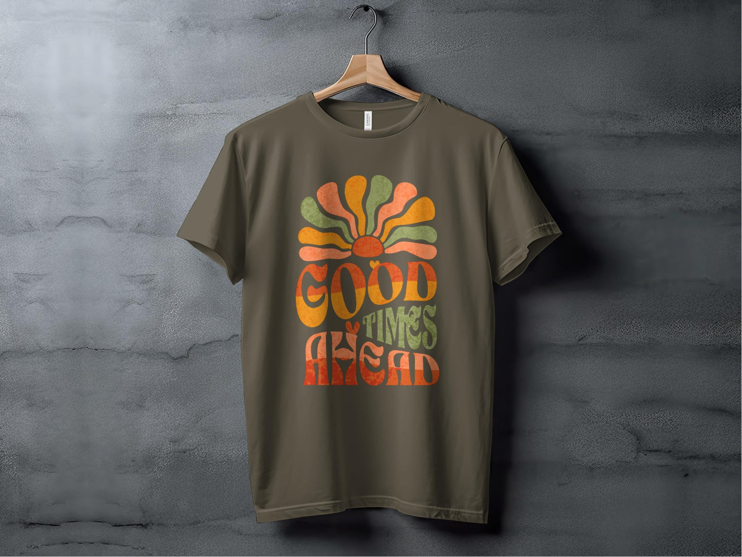 Good Times Ahead Tee XS / Army