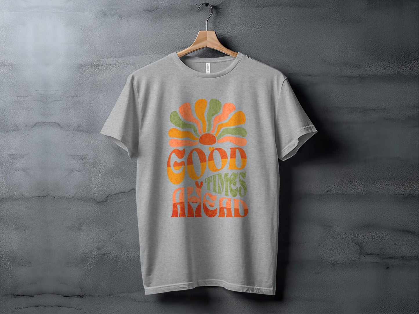 Good Times Ahead Tee XS / Athletic Heather