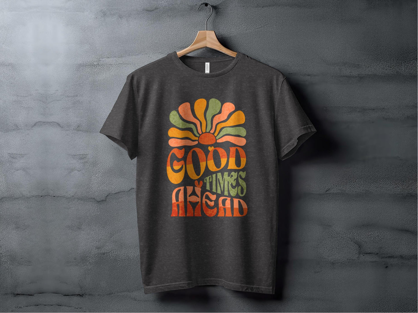 Good Times Ahead Tee XS / Dark Grey Heather