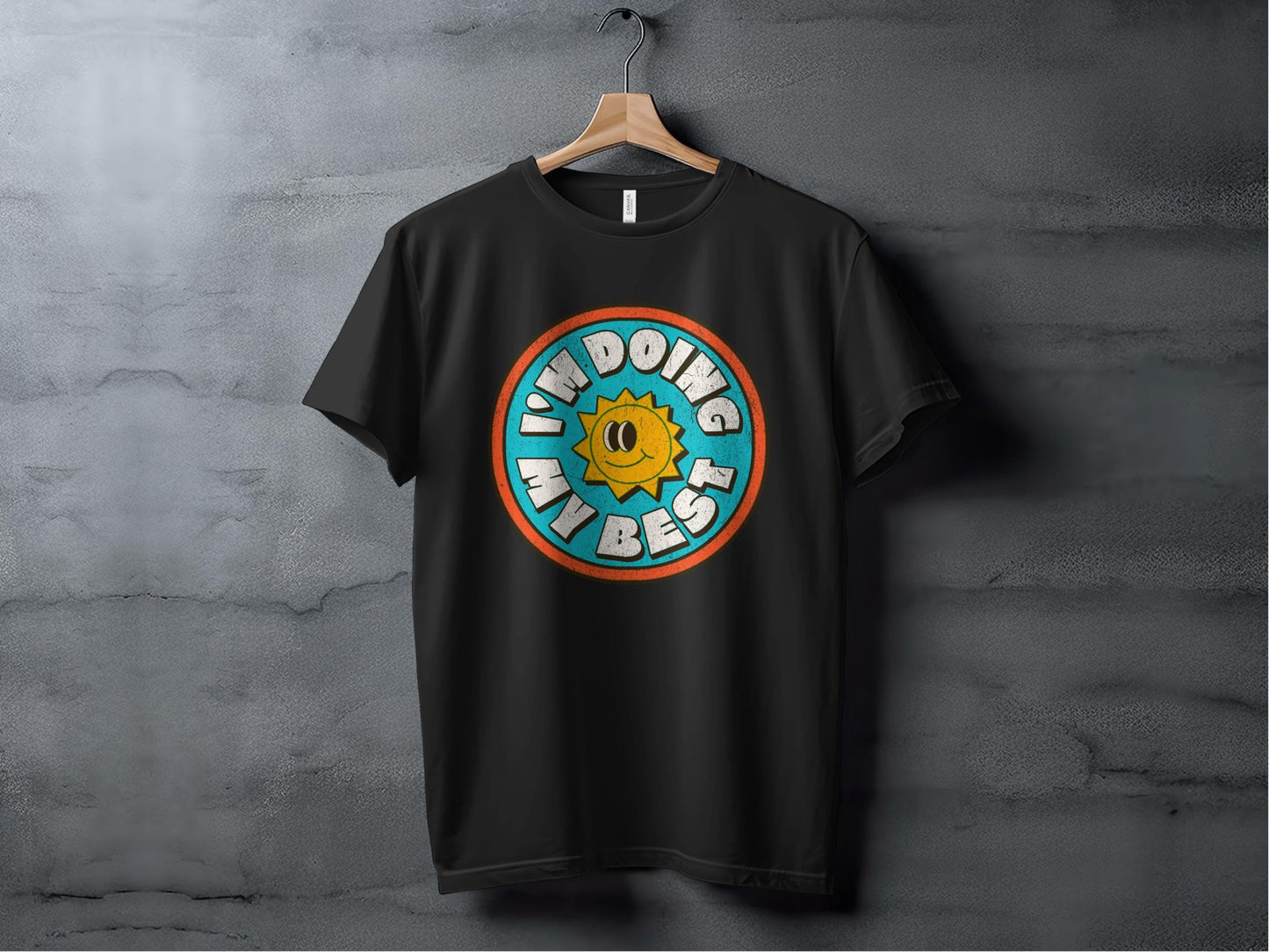 I'm Doing My Best Tee XS / Black