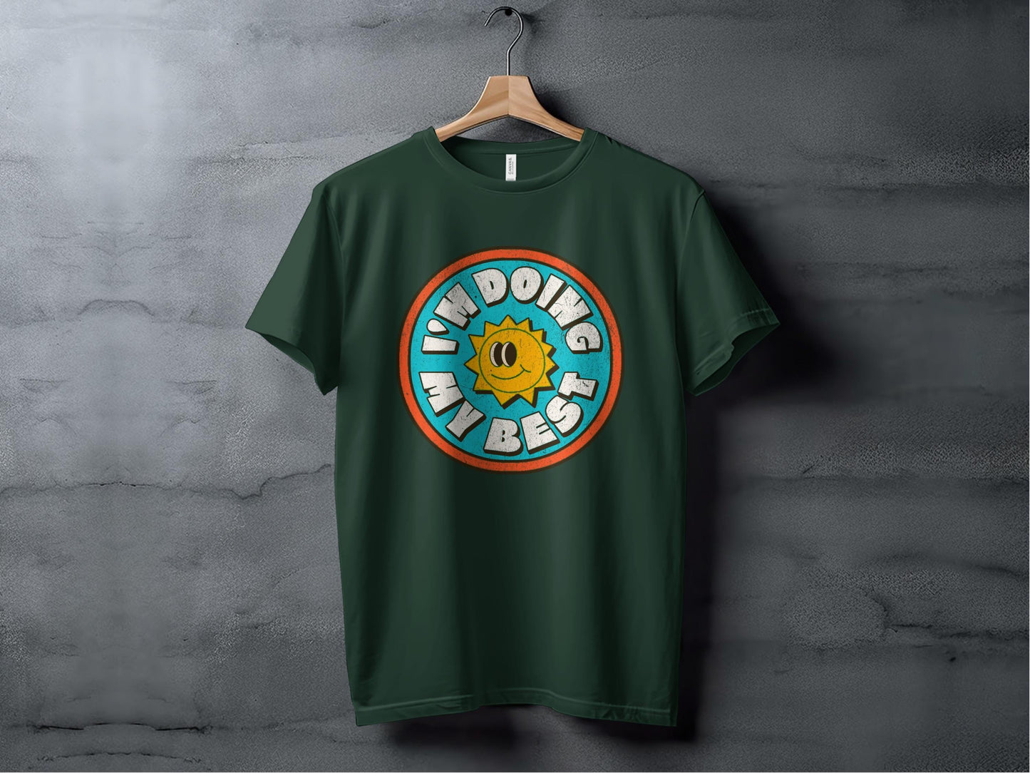 I'm Doing My Best Tee XS / Forest
