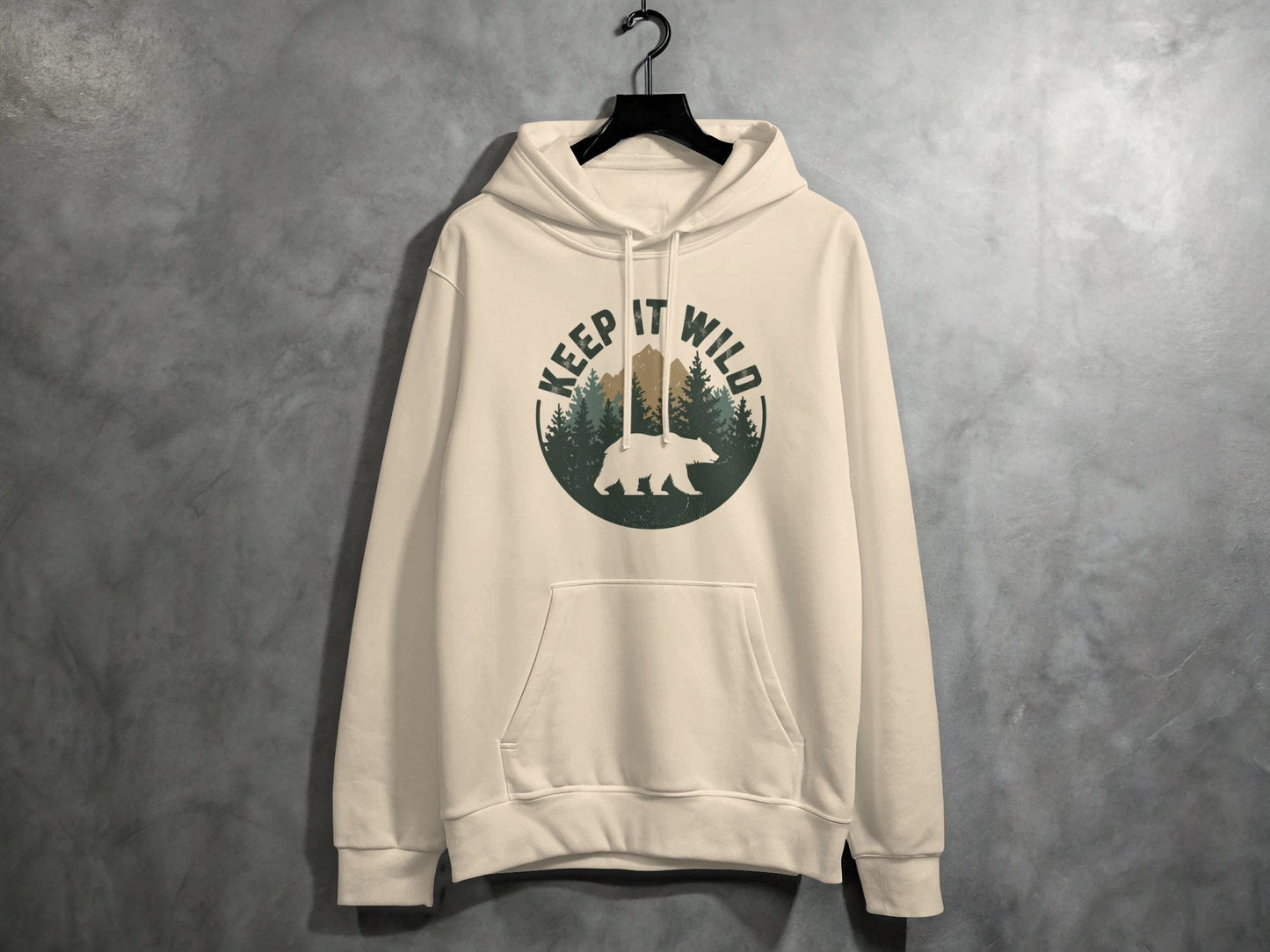 Keep It Wild Silhouette Hoodie S / Sand