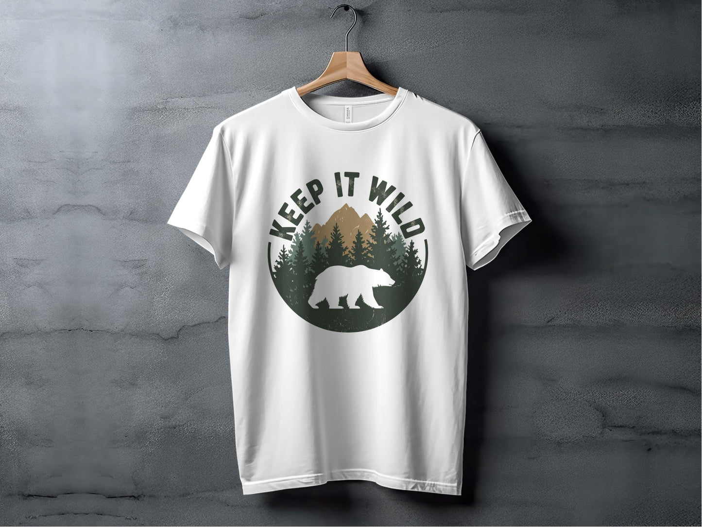 Keep It Wild Silhouette Tee XS / White