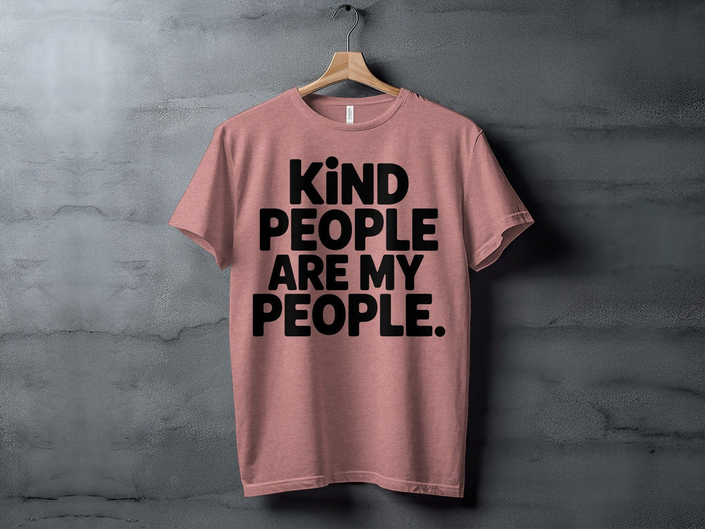 kind people are my people XS / Heather Mauve