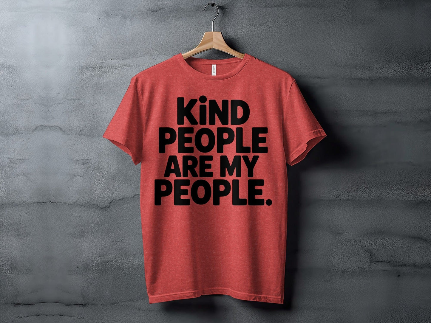 kind people are my people XS / Heather Red