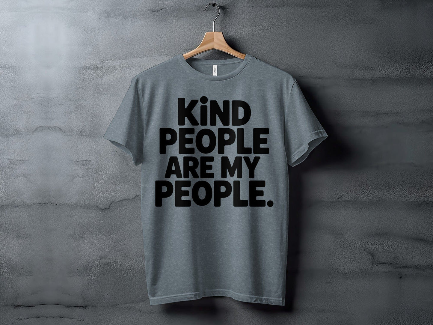 kind people are my people XS / Heather Slate