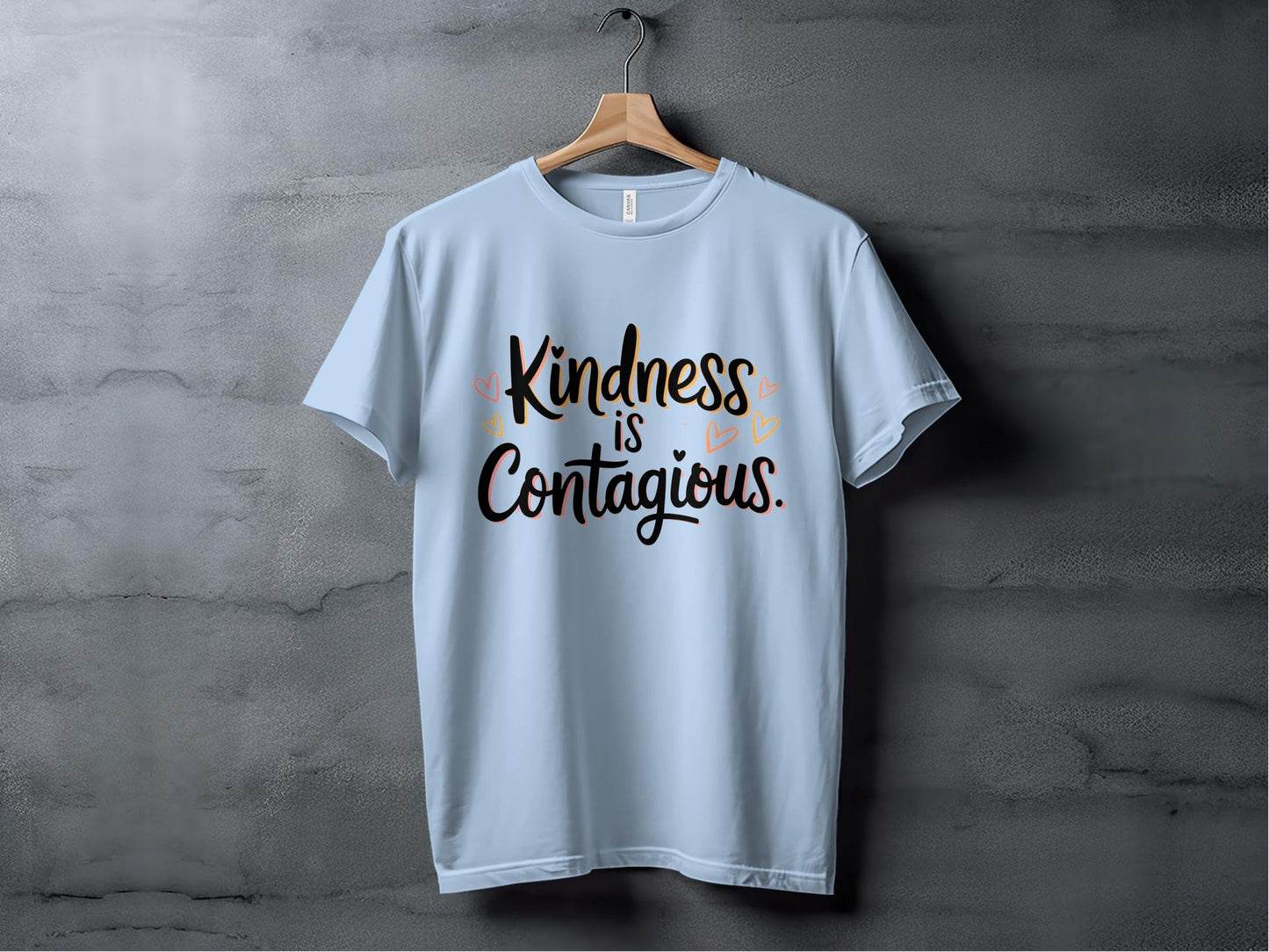 Kindness Is Contagious Tee XS / Baby Blue