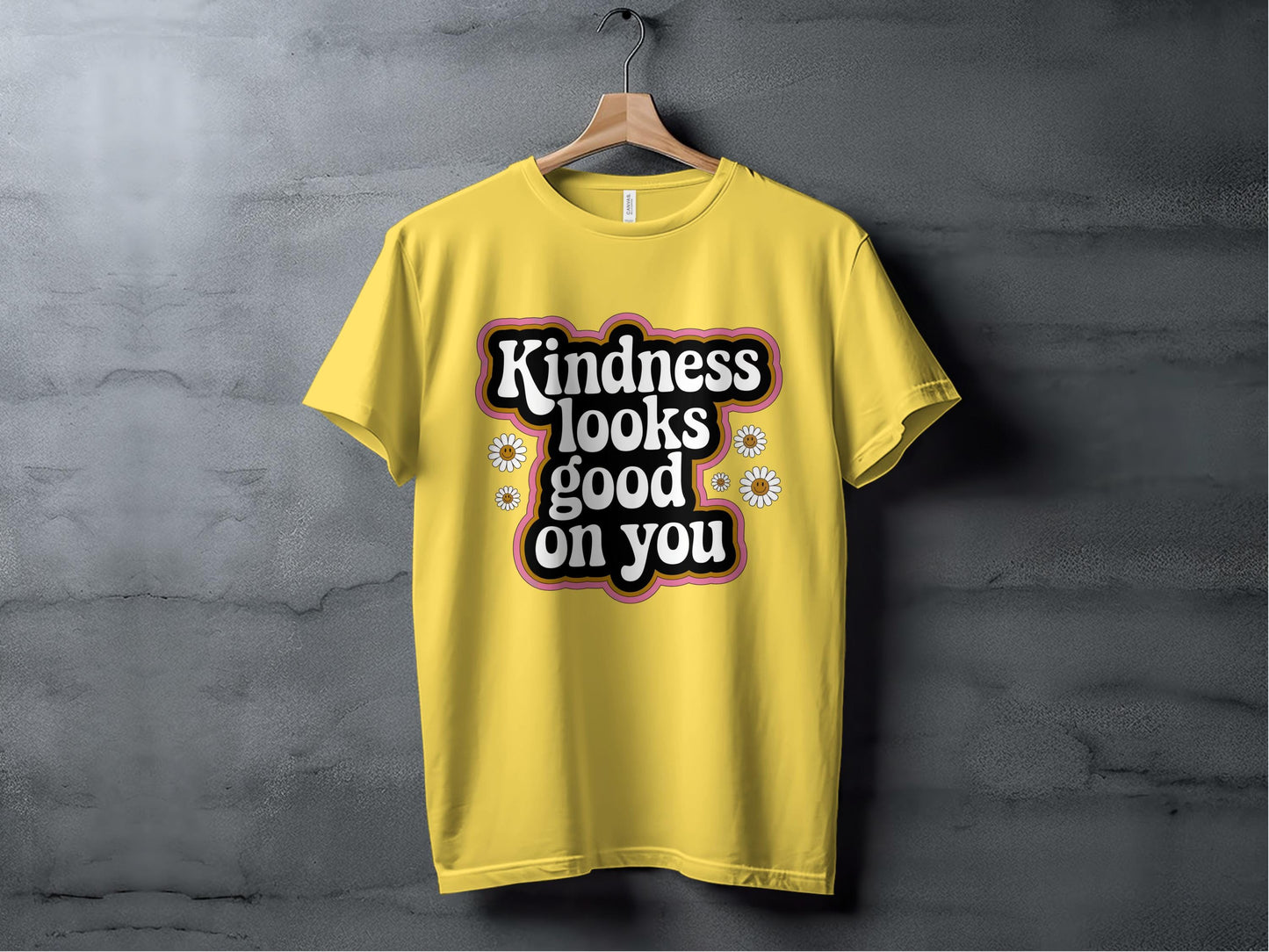Kindness Looks Good On You Tee XS / Maize Yellow