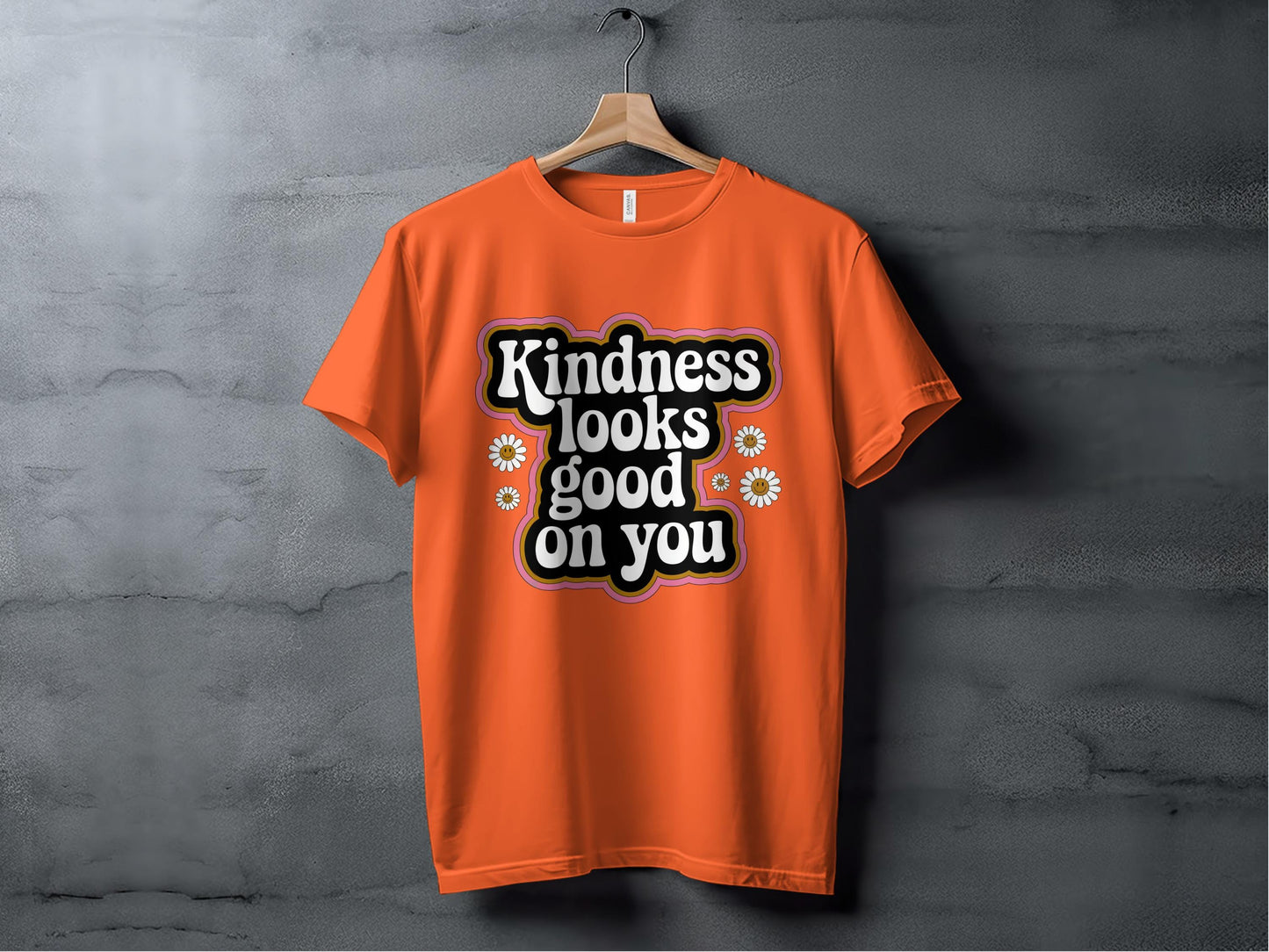 Kindness Looks Good On You Tee XS / Orange