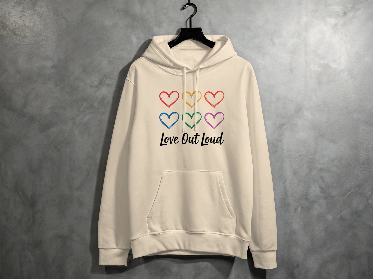 Love Out Loud Hoodie S / Sand