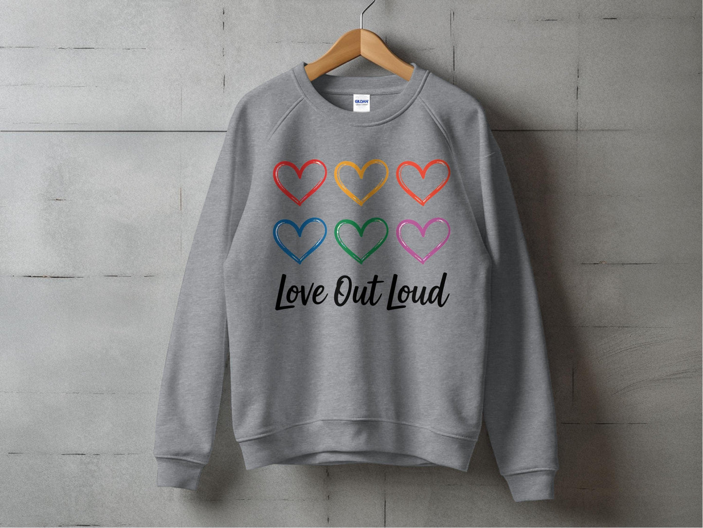 Love Out Loud Sweatshirt S / Graphite Heather