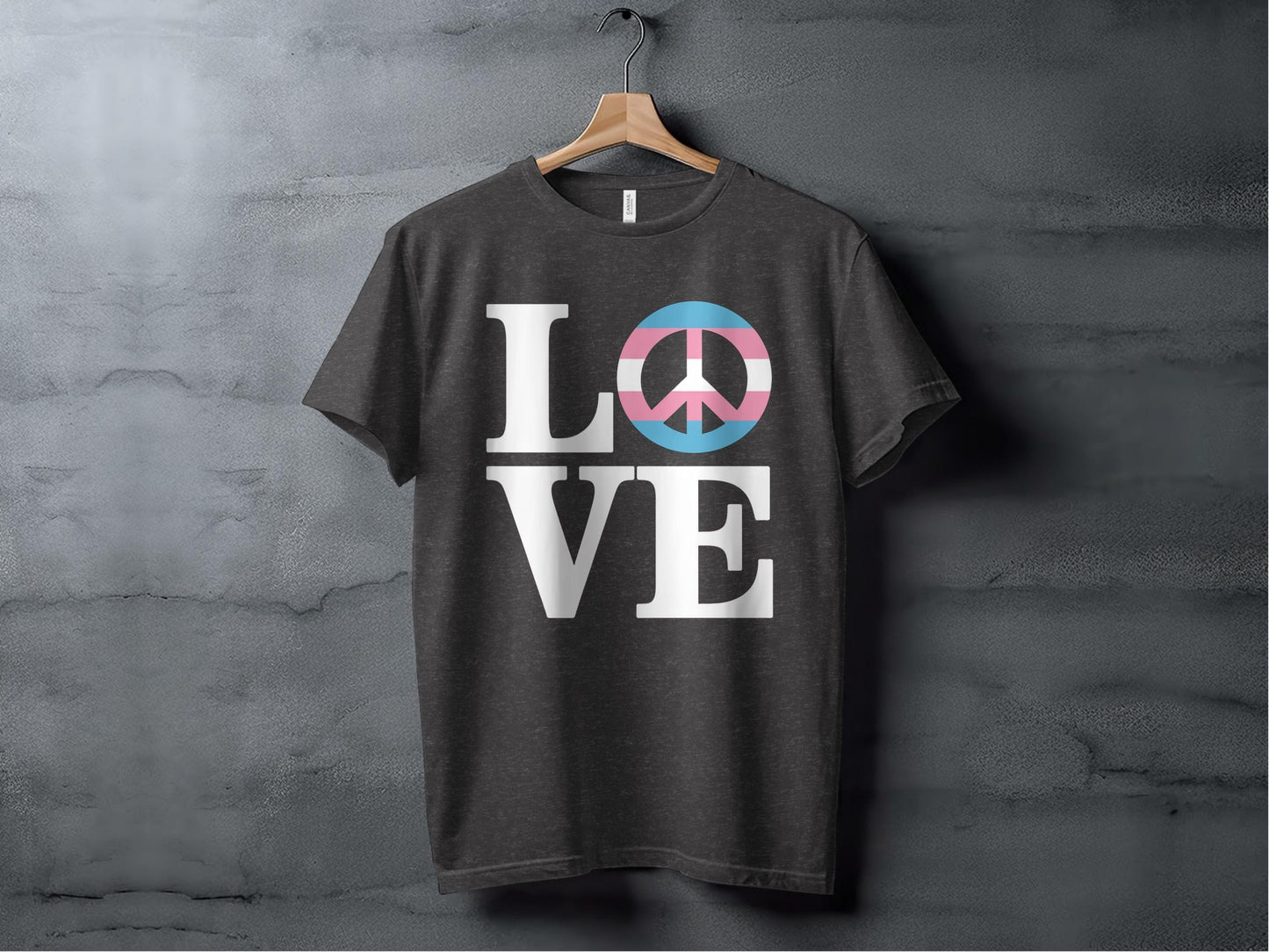 love peace XS / Dark Grey Heather