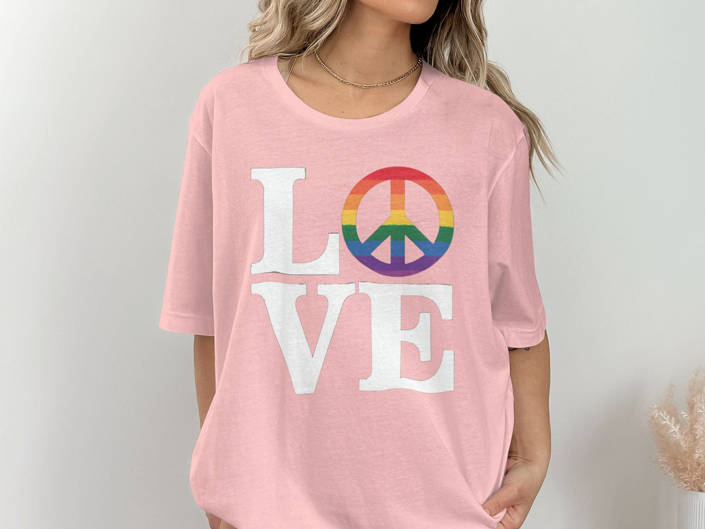 love peace XS / Pink