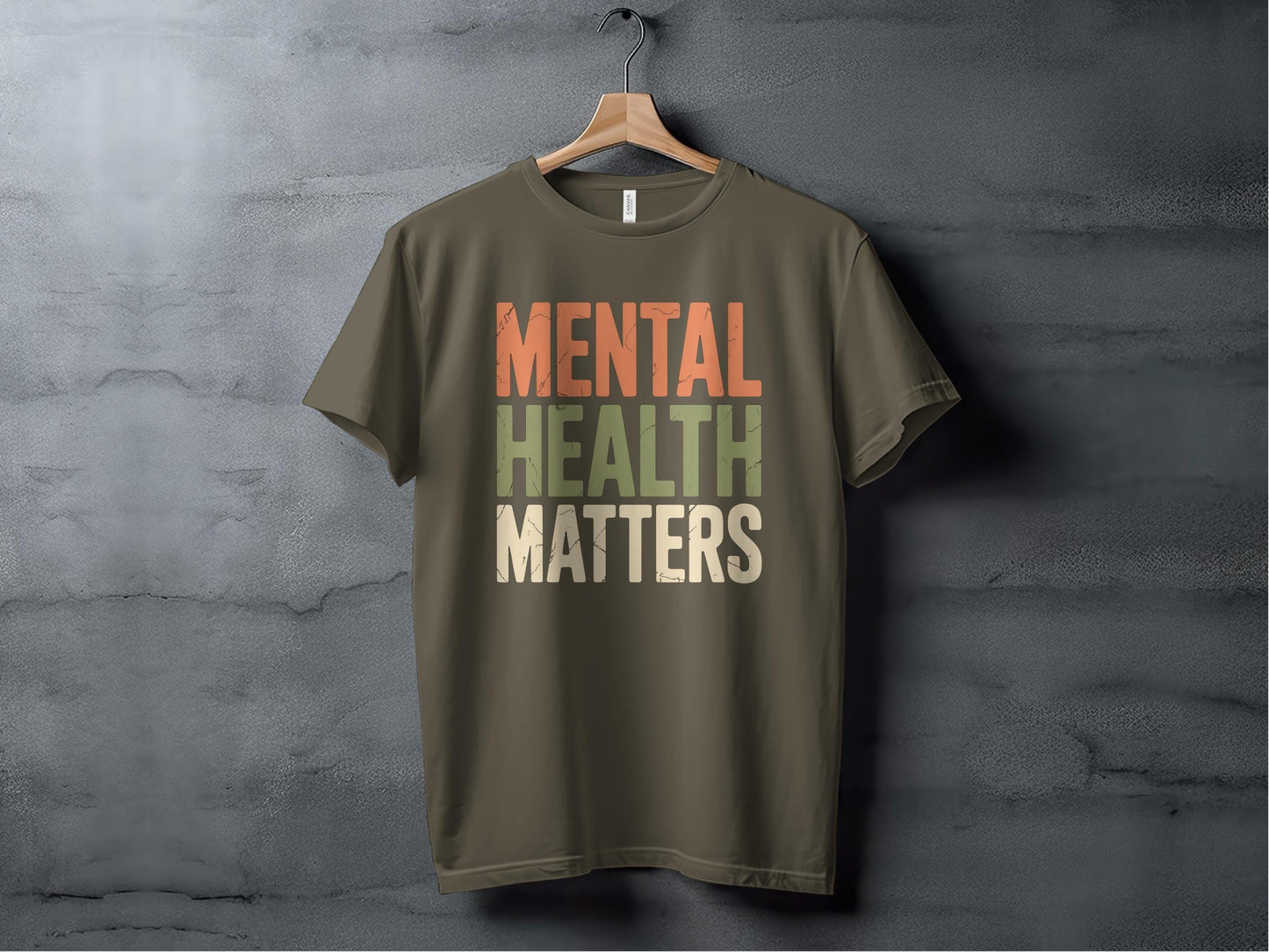 Mental Health Matters Tee XS / Army
