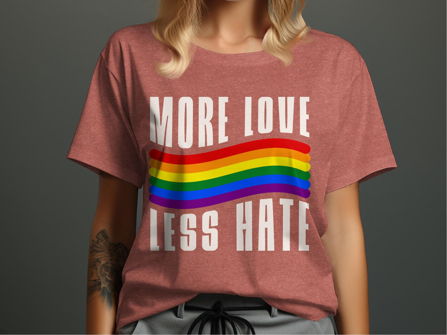 more love less hate