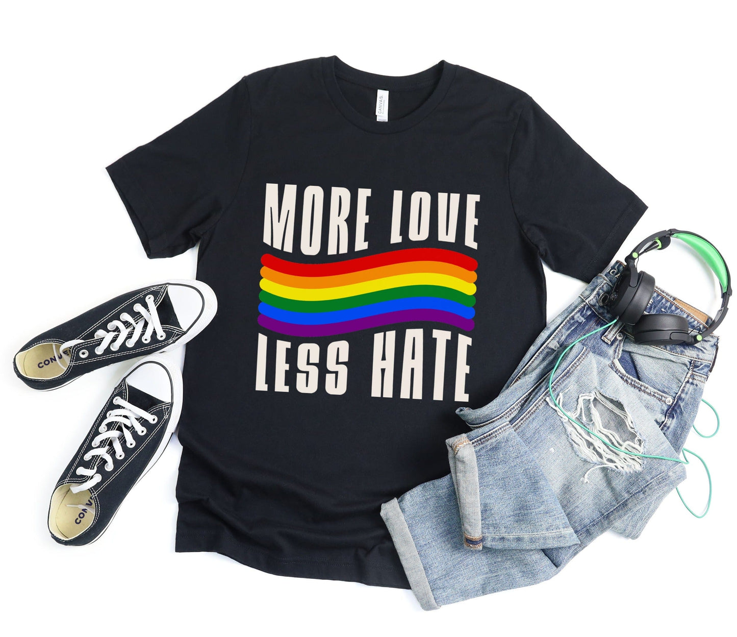 More Love Less Hate Tee