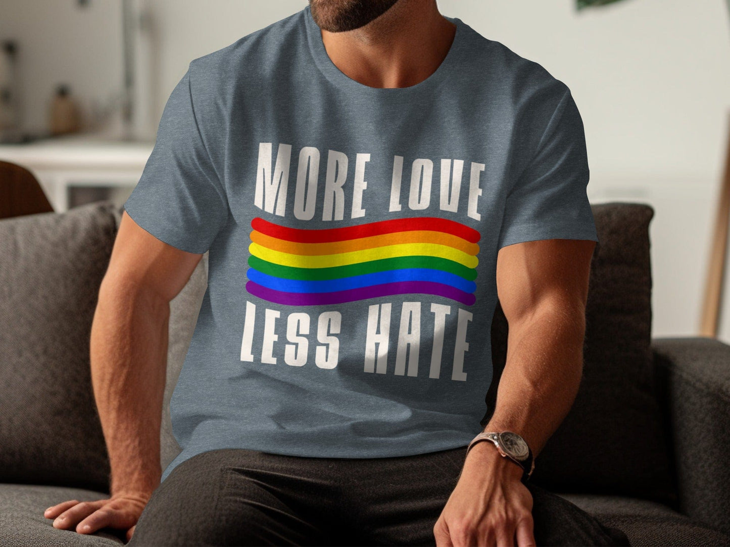 more love less hate XS / Heather Slate