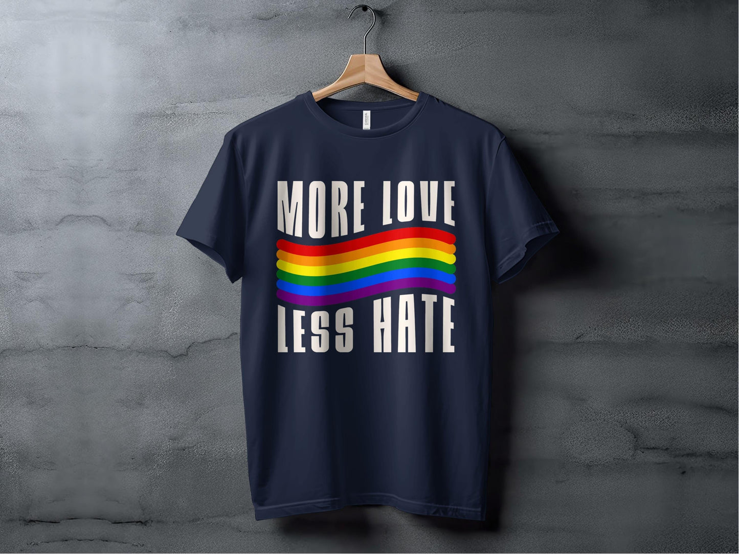 more love less hate XS / Navy