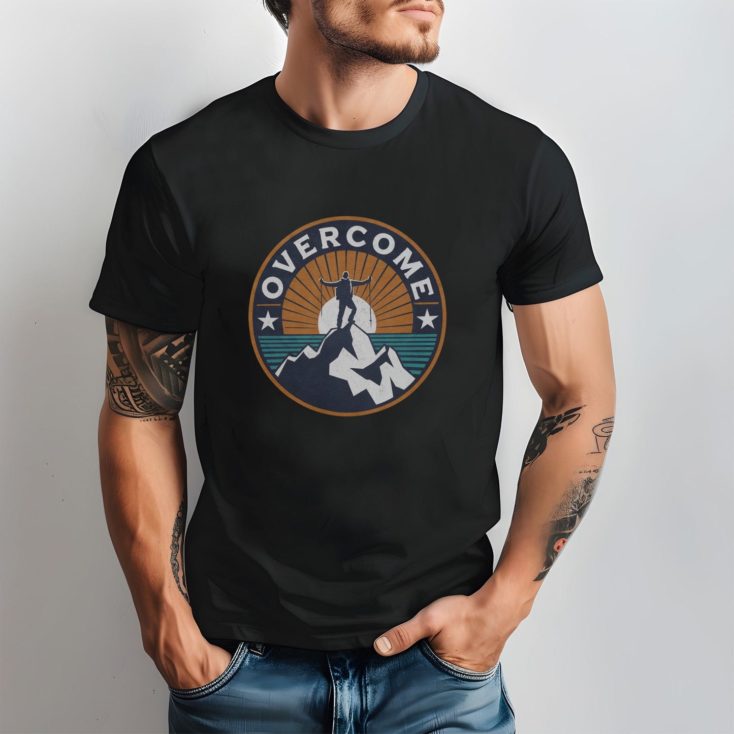 Overcome Mountain Top Tee