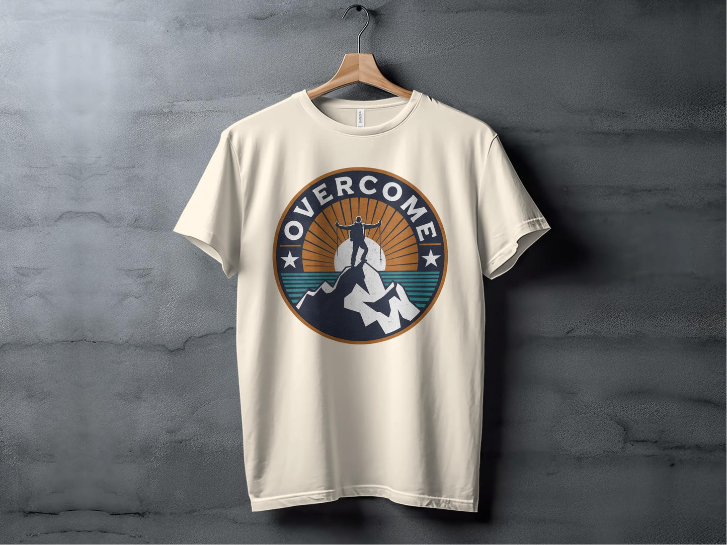 Overcome Mountain Top Tee XS / Natural