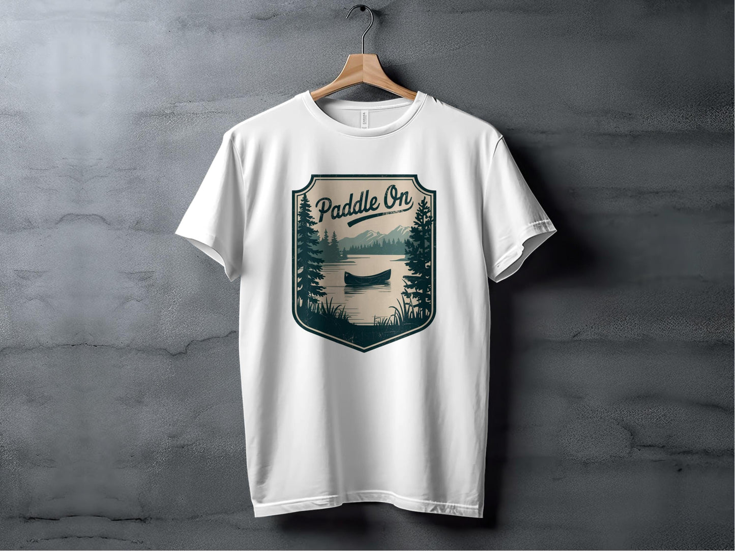 Paddle On Tee XS / White