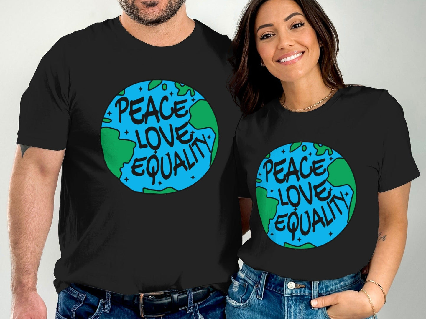 peace love equality XS / Black