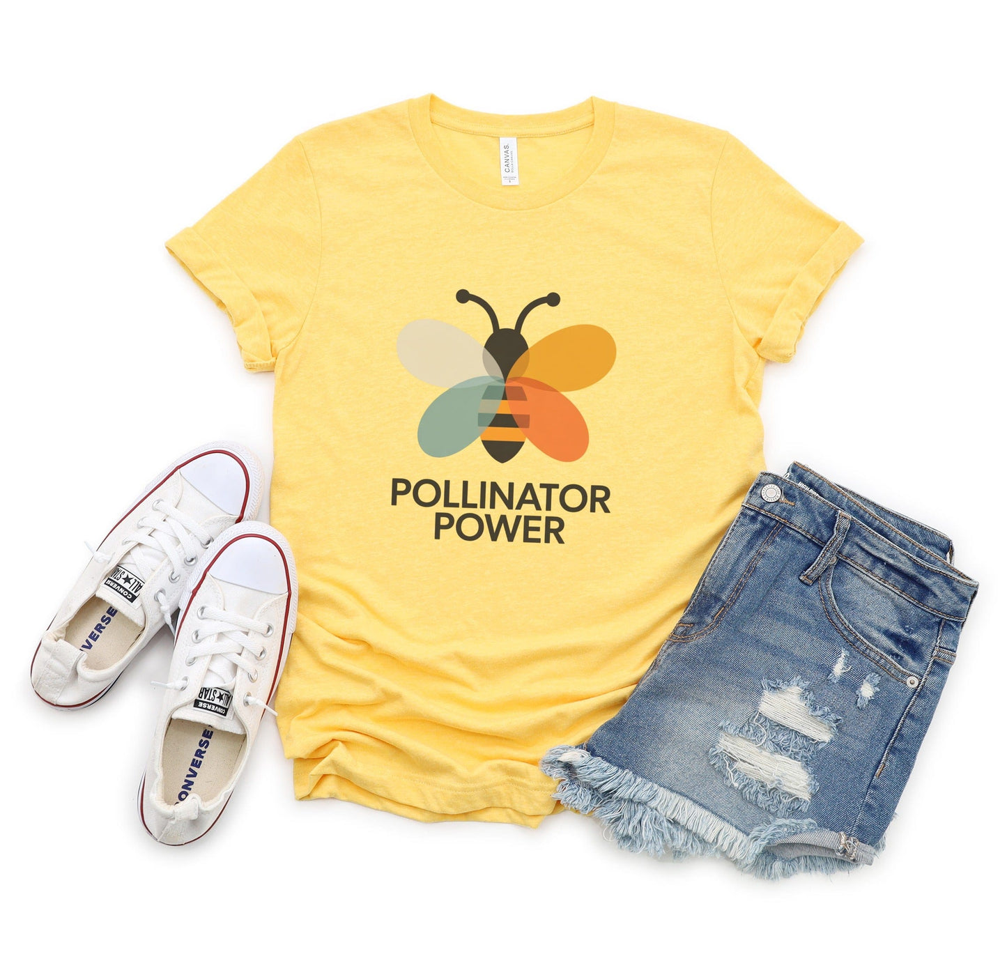 Pollinator Power Tee XS / Yellow