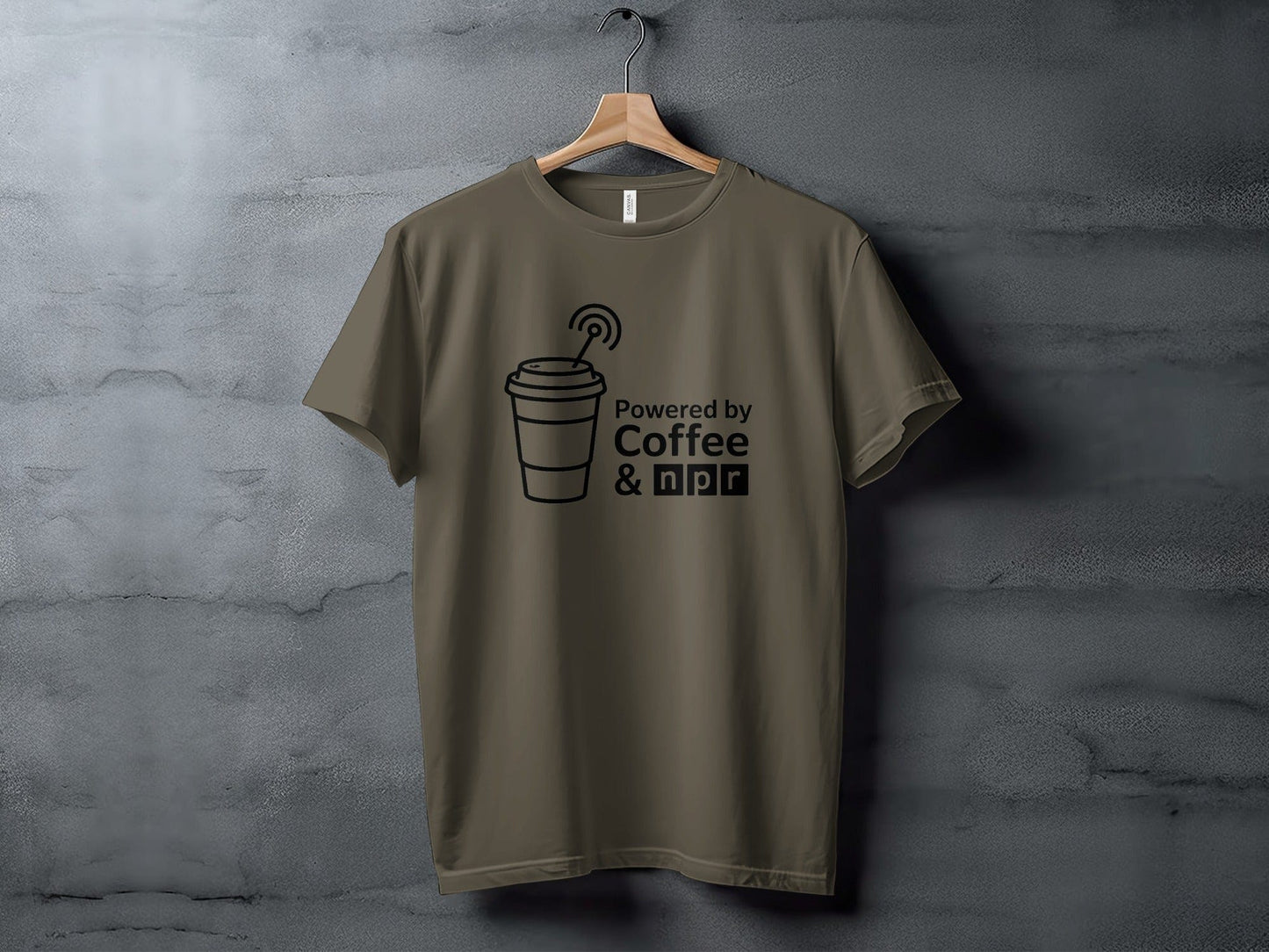 Powered by coffee and NPR XS / Army