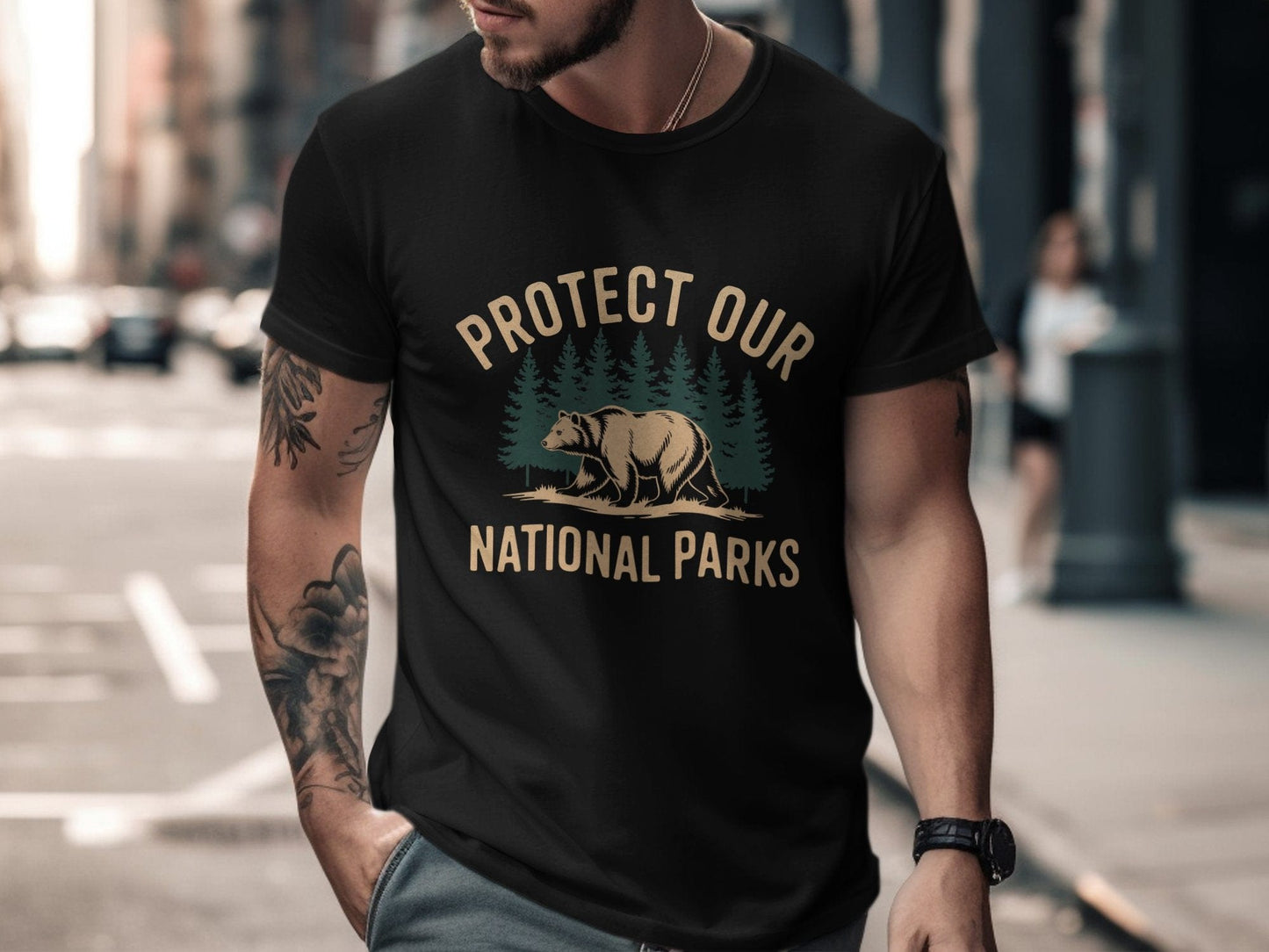 Protect Our National Parks Tee XS / Black