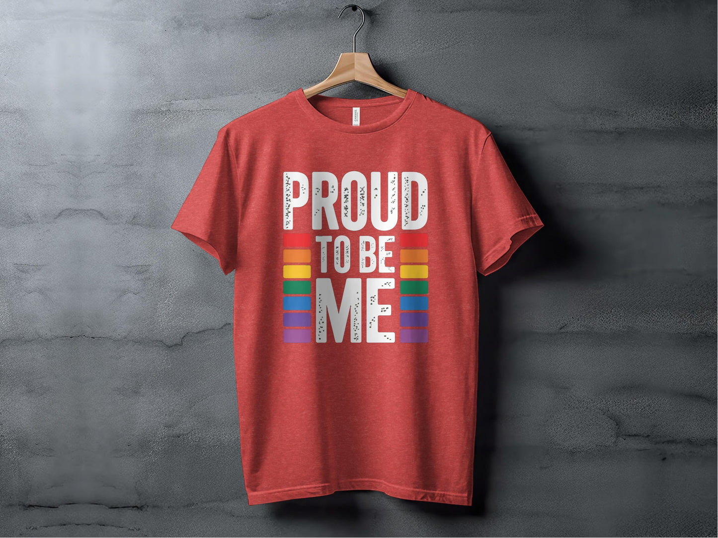 Proud to be me XS / Heather Red
