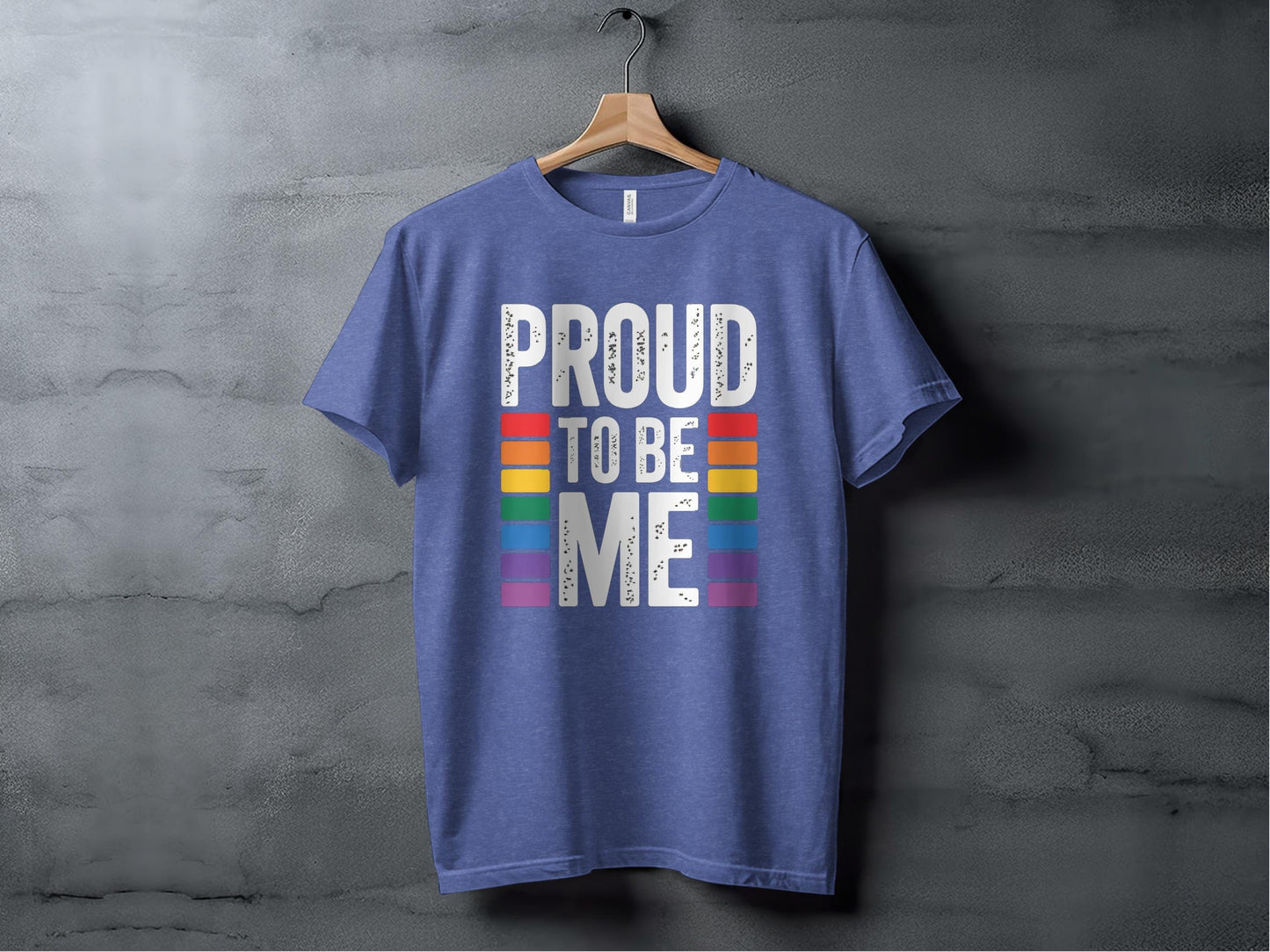 Proud to be me XS / Heather True Royal