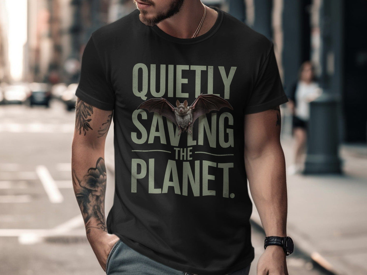 quietly saving the planet XS / Black