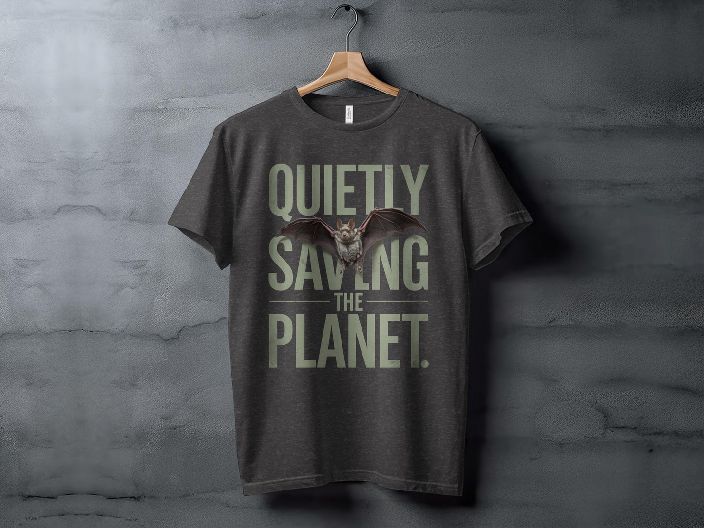 quietly saving the planet XS / Dark Grey Heather